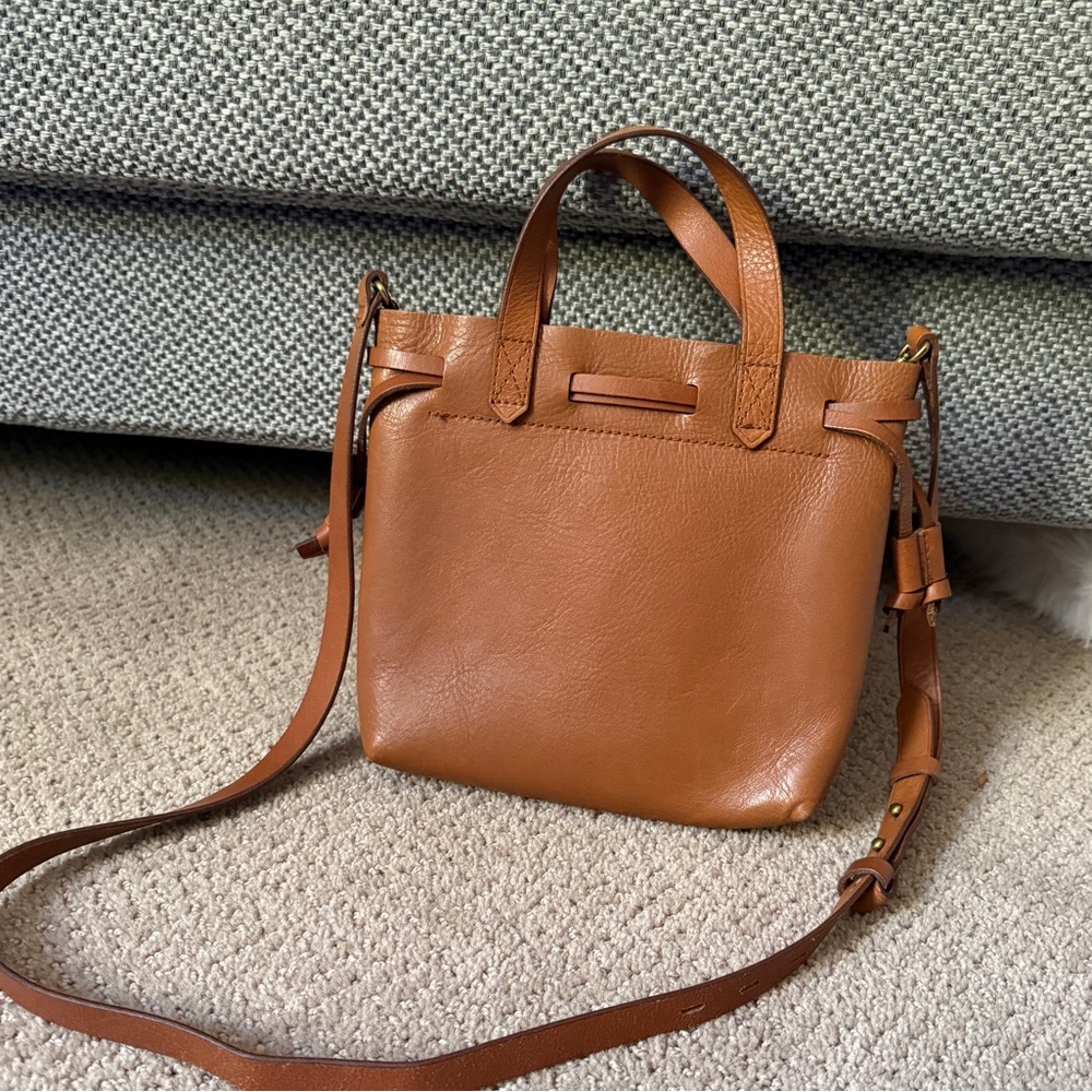 Madewell The Small Transport Crossbody Bag Tote 100% leather
